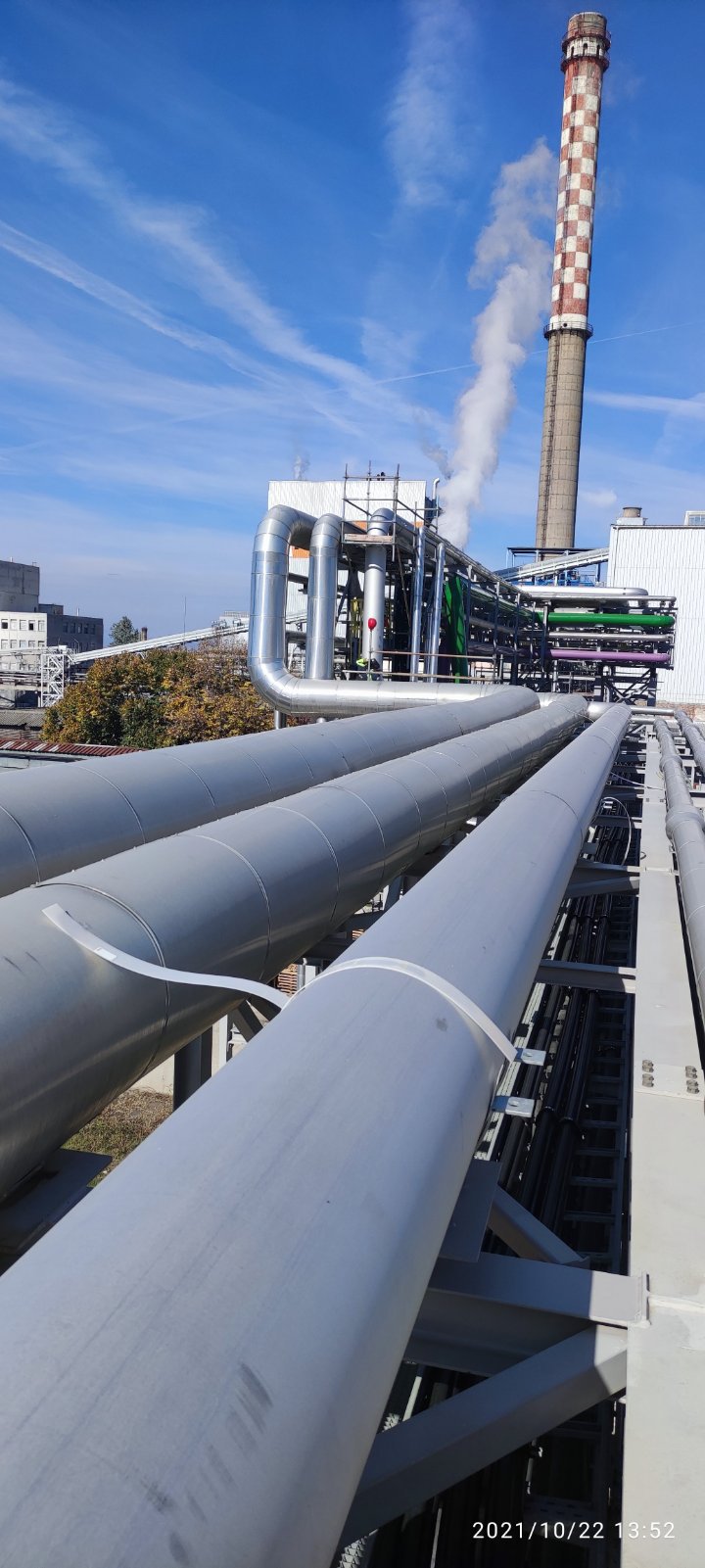 Изграждане на инсталация за лошо миришещи некондензиращи газове