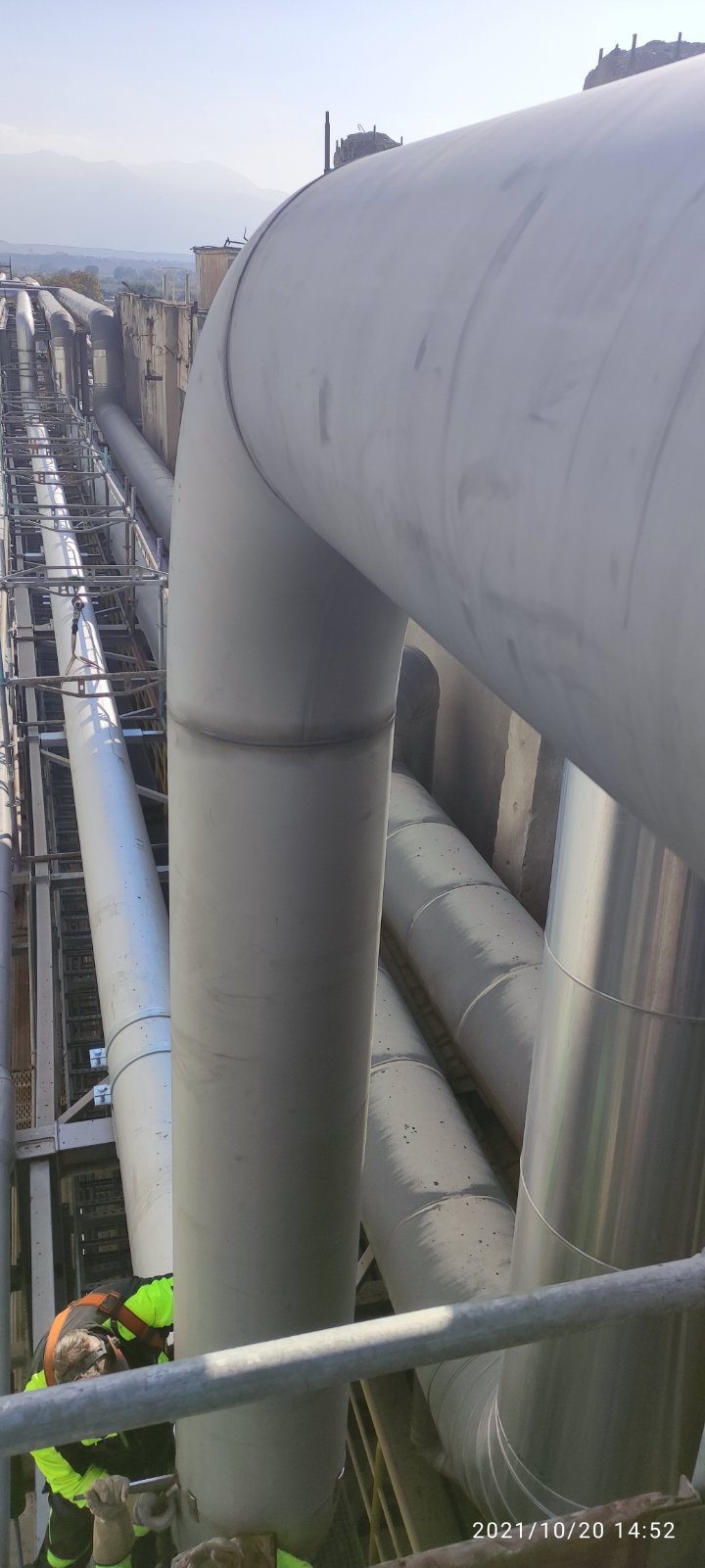 Изграждане на инсталация за лошо миришещи некондензиращи газове
