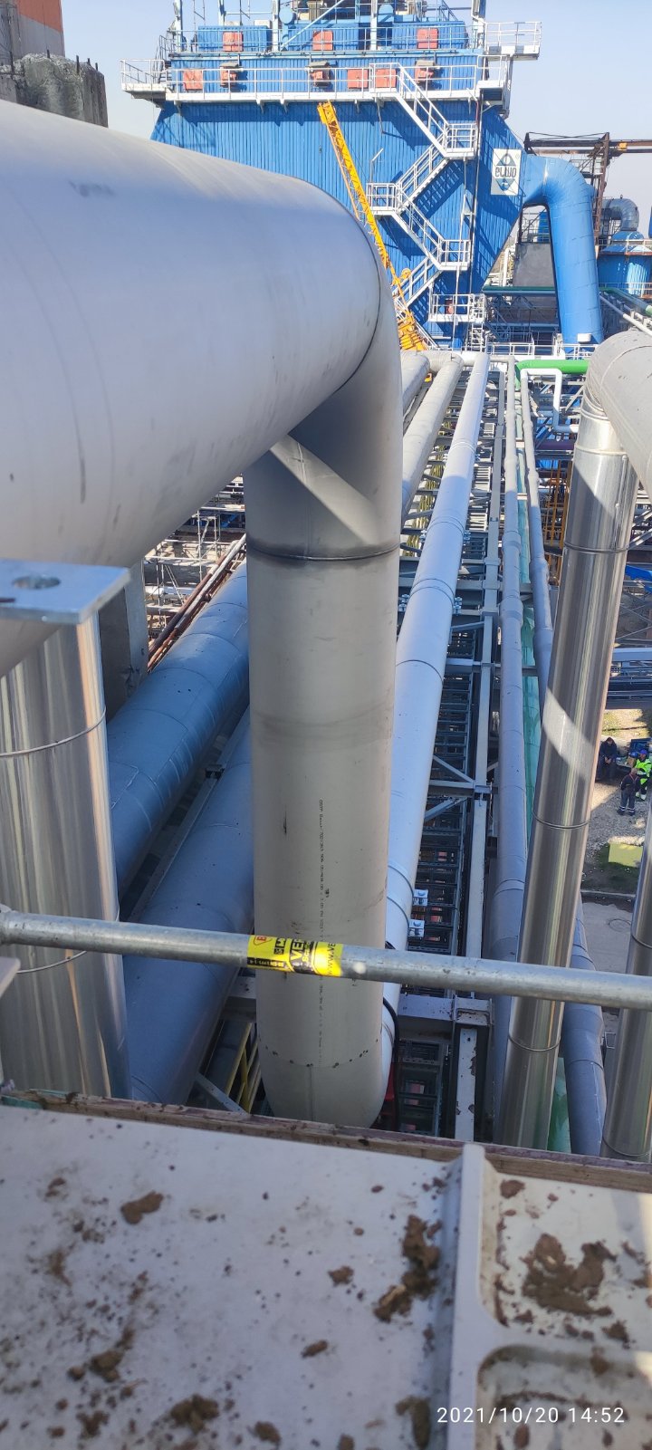 Изграждане на инсталация за лошо миришещи некондензиращи газове
